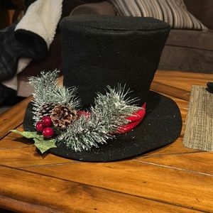 Christmas Top Hat Decor